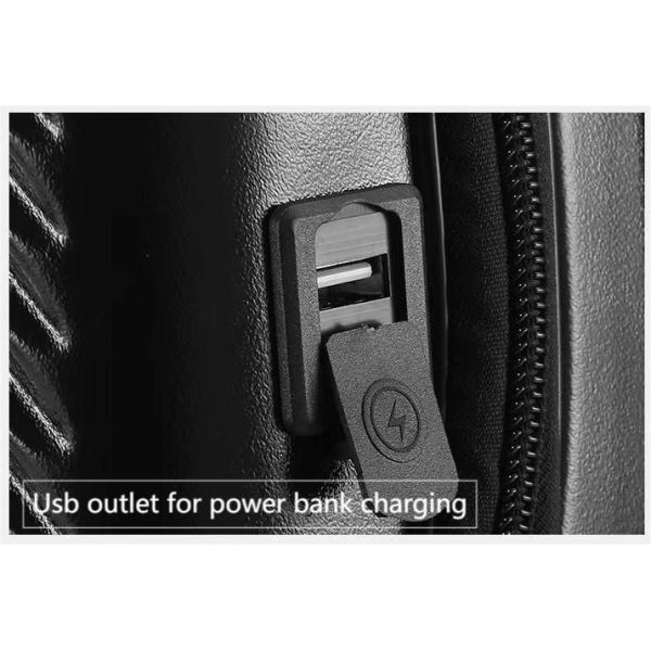 ABS Малый передний открытый носитель багажа Кабина спиннер багаж Классический дизайн