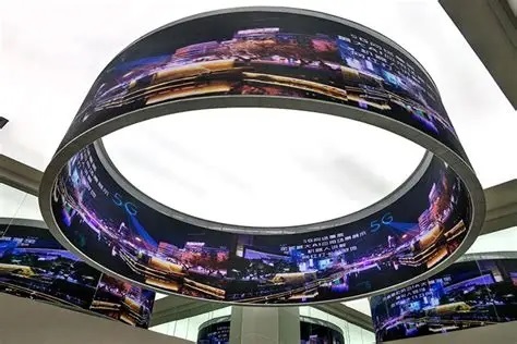 P2 320*160mm Led Flexible Module 600nits High Resolution Curved Led Video Wall