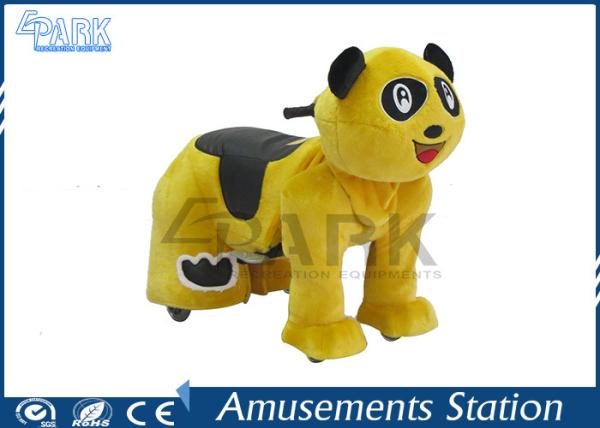 1 Player Electric Animal Scooters Coin Operated 4 - 6 Hours Charge Time
