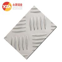 placa de alumínio do passo de Diamond Embossed Aluminum Checkered Plate 1.5mm da série de 1xxx 3xxx 5xxx 6xxx 8xxx