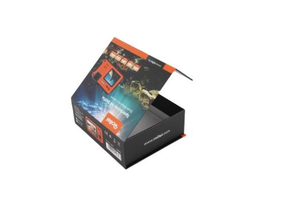 Foldable Logo Custom Magnetic Closure Box Recycled Black Paper Gift Box For Shoe Clothes