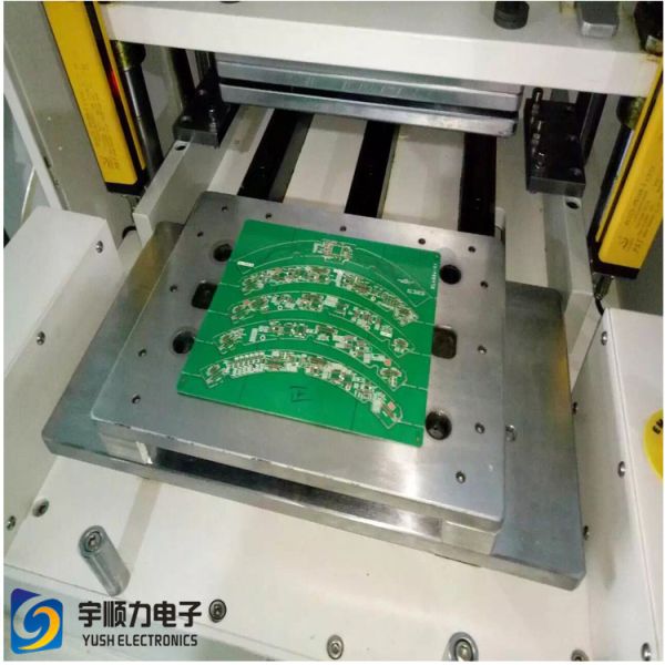 SMT Line Supporting YSPE High Efficiency PCB Punching Machine for SMT Workshop Processing