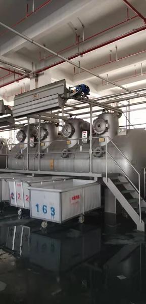 Overflow Dyeing Machine With Extremely Low Liquor Ratio