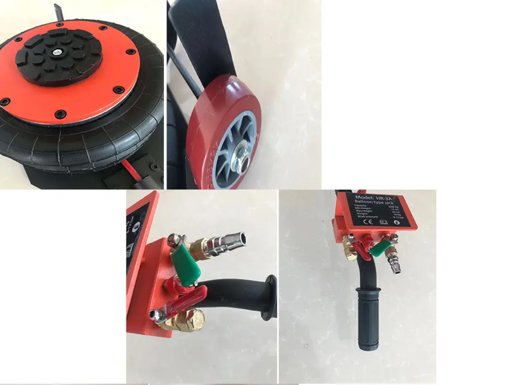 3T 5T Air Horizontal Jack Inflatable for Audi Car Fitment 17.5 Heavy Duty Repair Tool