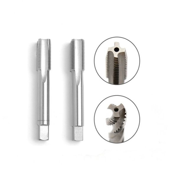 DIN 2181 Hand HSS Machine Taps M2 Material With Straight Flute Titanium Coating