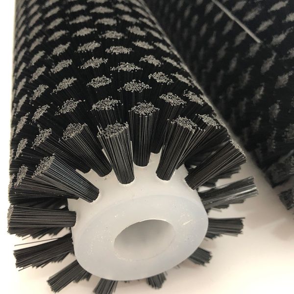 Industrial Customized Cylindrical Brush For Cleaning Ceramic Press Molds