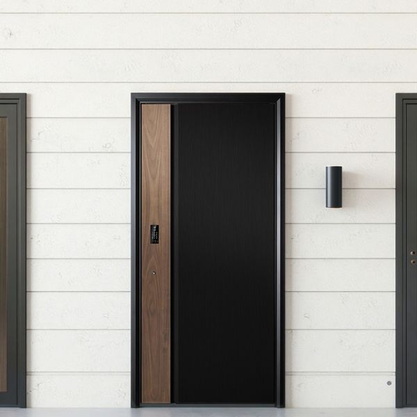 Break Resistant Hotel Security Door Anti Theft Door Passive Security Design