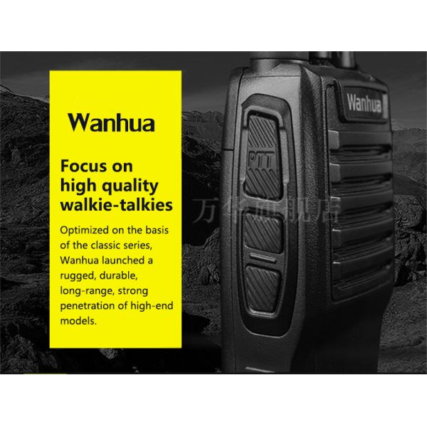 2W UHF Walkie-Talkie Radios for Customization and Long Range Communication Wanhua WH27G