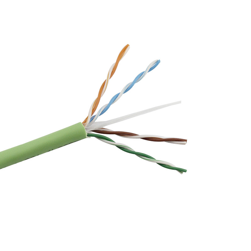 Lan Cat6 FTP куртки PVC защищал тест двуустки проводника кабеля Because/CCA сети