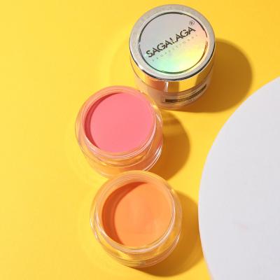 Beauty Nail 3D French Manicure SAGALAGA Clear Acrylic Powder for Acrylic Nail Extension in Transparent Formula