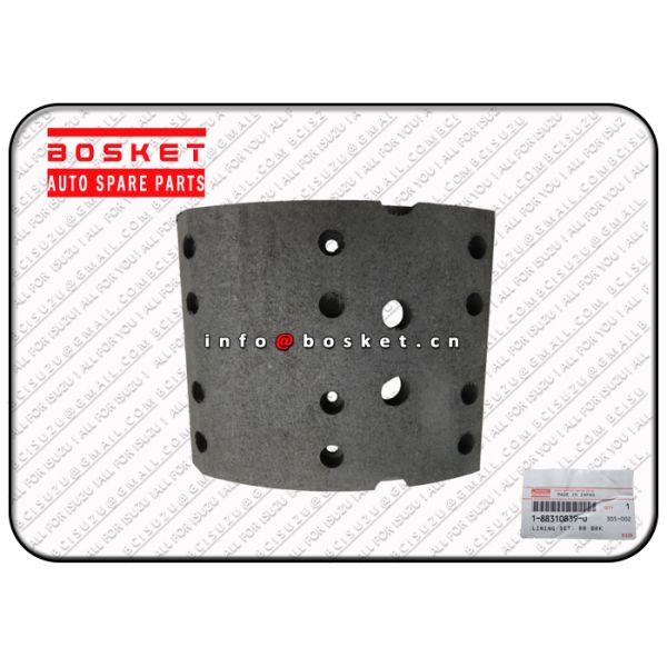 Original 1-88310839-0 1883108390 Standard Rear Brake Lining Set for ISUZU FSR Parts