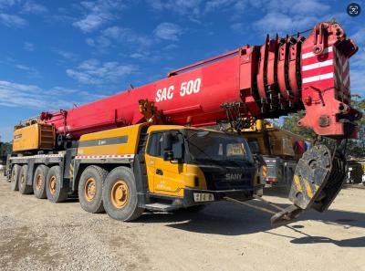Modèle 2015 utilisée toutes les grues de terrain 350 tonnes grue mobile SANY SAC3500T6 Superlift