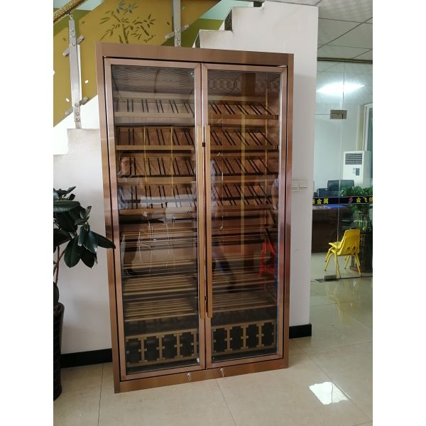 China Wine Shelves Fabrication Custom Stainless Steel Factory Price