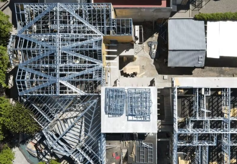 Residential Building Framework C89 Light Gauge Steel Framing Machine Australia Applicable Industrial PLC Control