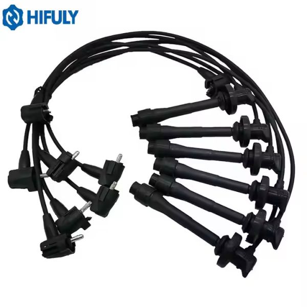 90919-21546 Juego de cables de bujías 90919-21607 para Toyota 1GFE Mark2 GX90 Land Cruiser