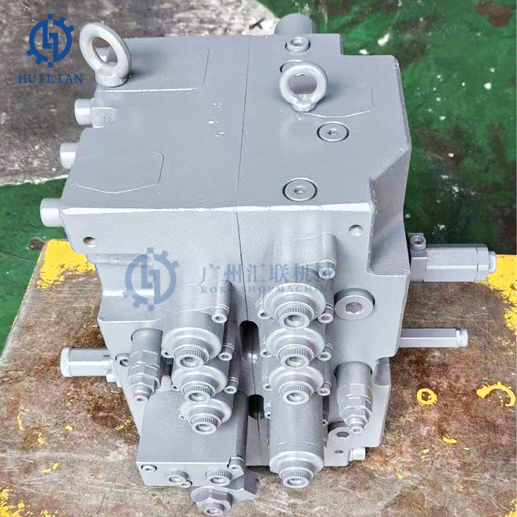 Hyundai R220-5 R220-7 R220-V R220LC-5 R220LC-9S Main Control Valve Replaceable for Machinery Excavator Spare Parts Distribution Valve