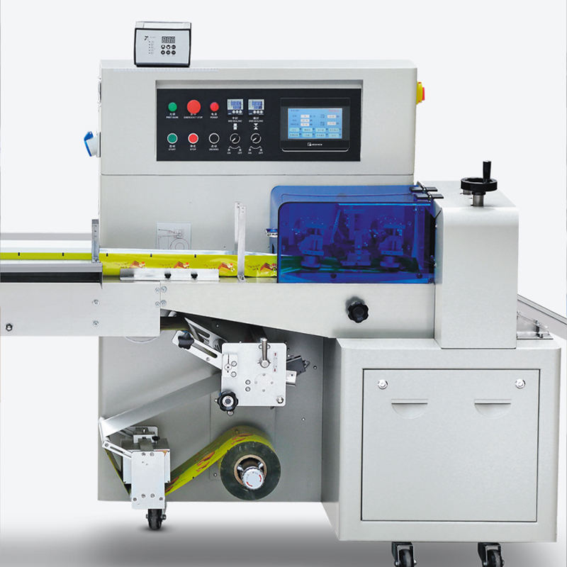 Automatic Servo Motor Toilet Soap Cookie Candy Horizontal Pillow Flow Packing Machine