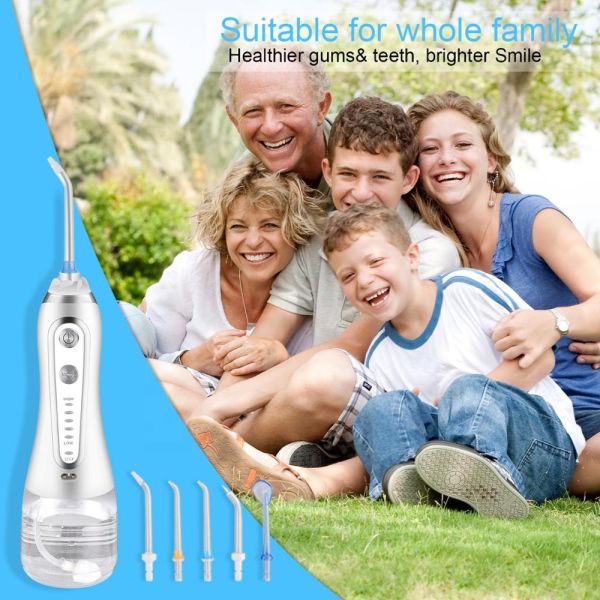 Вода Flosser Electric белая бесшнуровая предварительная с Multi подсказками