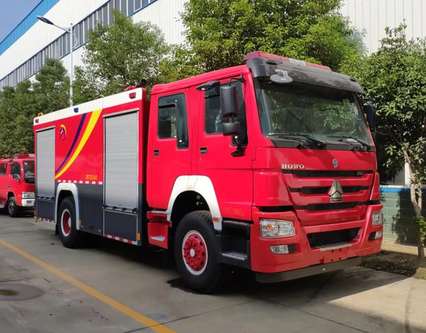 Sinotruk HOWO Foam Tank Fire Fighting Truck