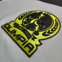 3D Silicone Heat Transfer Logo Eco Friendly Adhesive Iron On Transfer Label