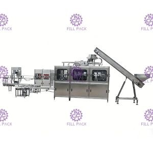 1500BPH Mineral Water Bottling Machine With Coder Printer