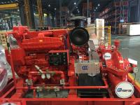 Pompes à incendie à haute vitesse EDJ à boîtiers séparés pour centrales thermiques