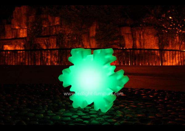 Luzes de Natal exteriores recarregáveis do floco de neve do diodo emissor de luz, lâmpadas de assoalho originais do floco de neve 