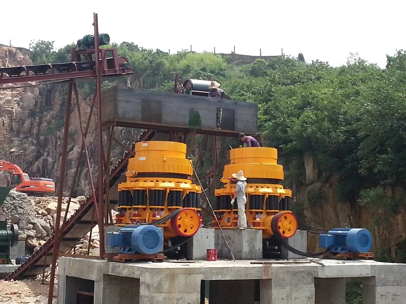 35-460 машины каменной дробилки Mm коническая дробилка трудной мобильная