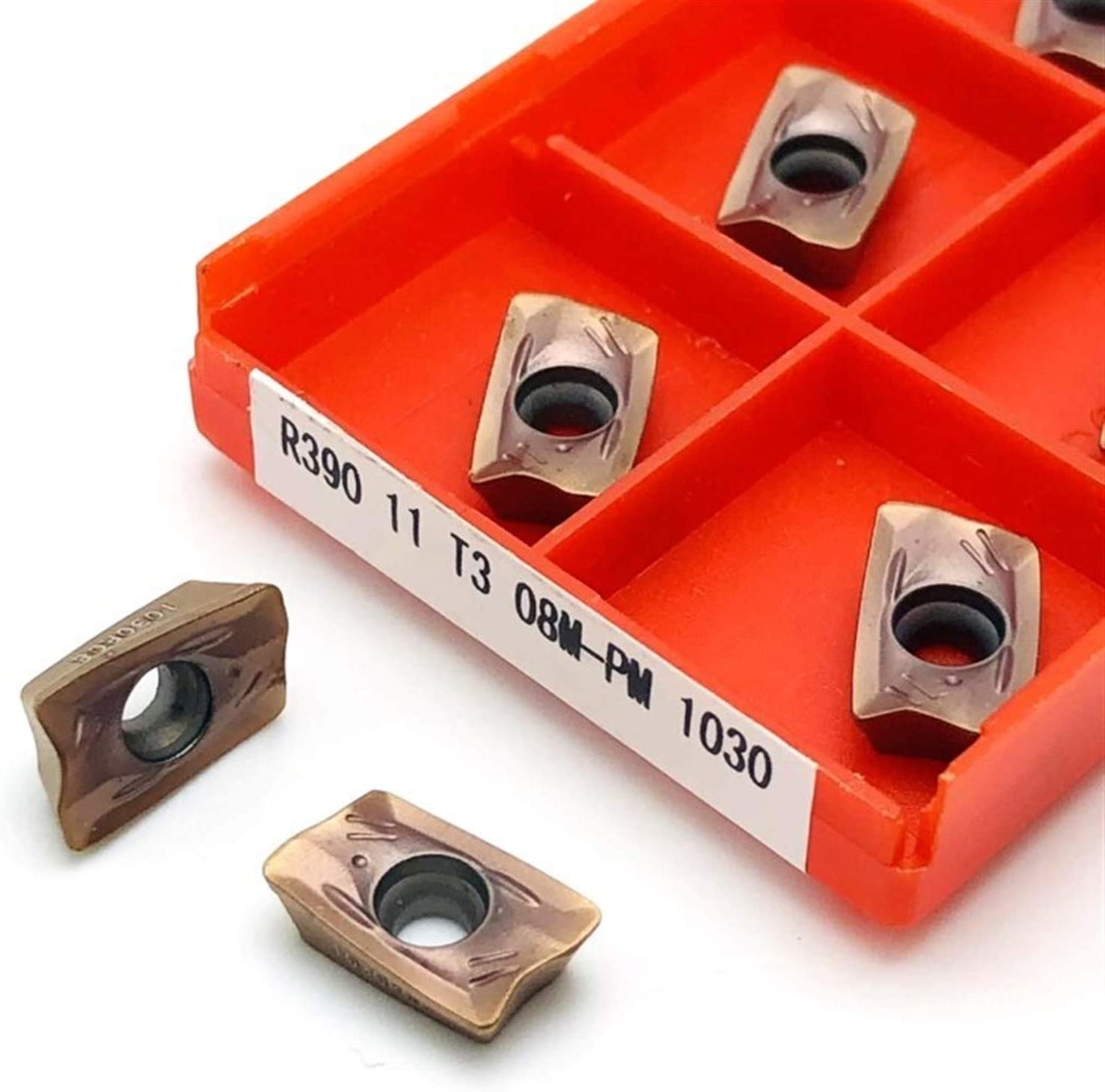 R390-11T3/R390-1704/R390-1806 Cnc Inserto Carburo Indexable Face Milling Cutter Insert For Latche Tool (Вставка для фрезерного резчика с индексируемой линией)