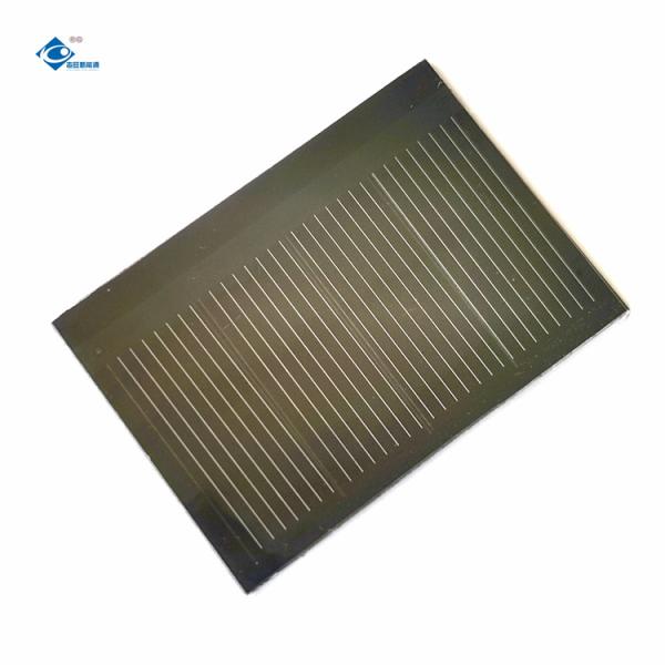 ZW-5740 Mono Crystalline Solar Panel 0.3W Semi-Flexible PET Solar Panel Charger 4Volt 0.6A