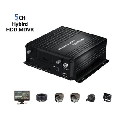4 canais 720P HDD Veículo de armazenamento DVR móvel com sensor G e GPS