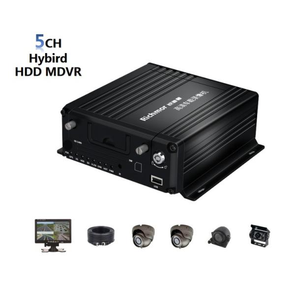 MDVR 4G GPS 512GB SD SSD Sistema de câmera de carro Suporte de reprodução de vídeo
