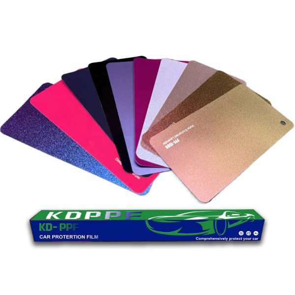 8 Mil Luxury Glitter Series Автомобильная пленка Инсталляция дружественный TPU Изменение цвета PPF