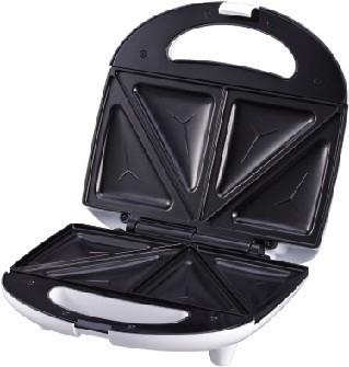 Waffle Maker Snack And Sandwich Maker With Optional Waffle / Donut / Cupcake Plates