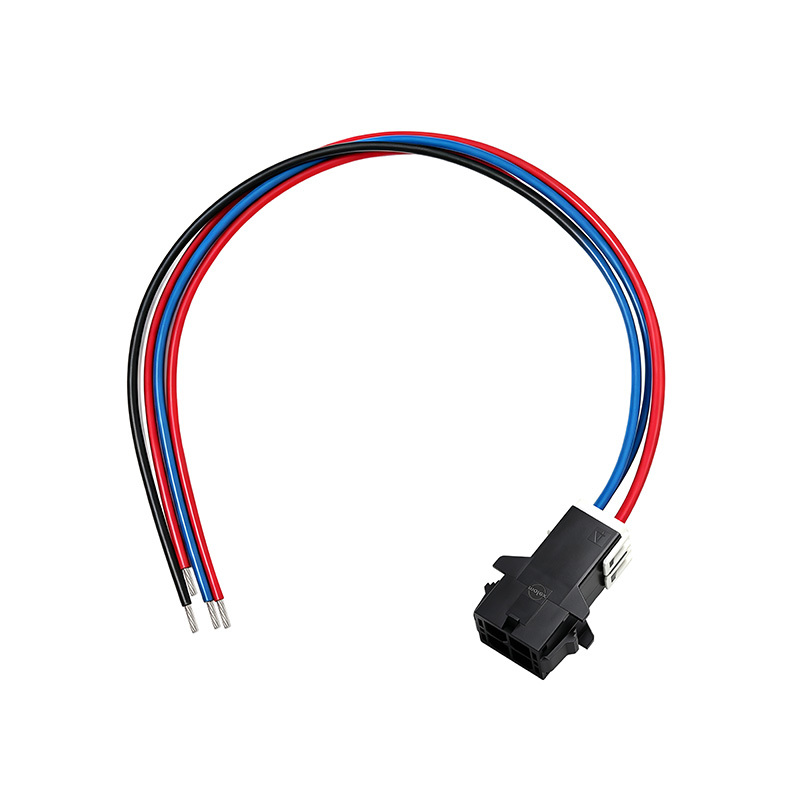 105411-1104 4 Circuit Custom Power Cable Assembly with UL1180 PTFE 16AWG Wire