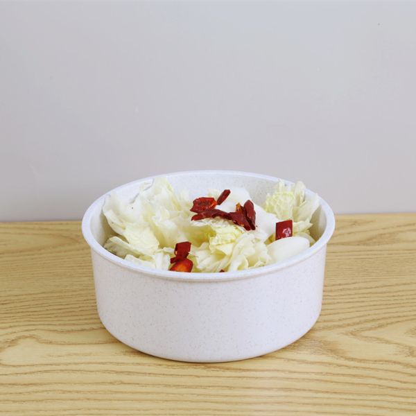 Kids Adults Wheat Fiber Bento Disposable Plastic Lunch Boxes