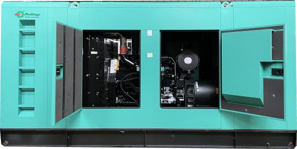 250 kW Genset refroidi à l'eau Super silencieux générateur dynamo diesel 200 kW de secours Genset industriel