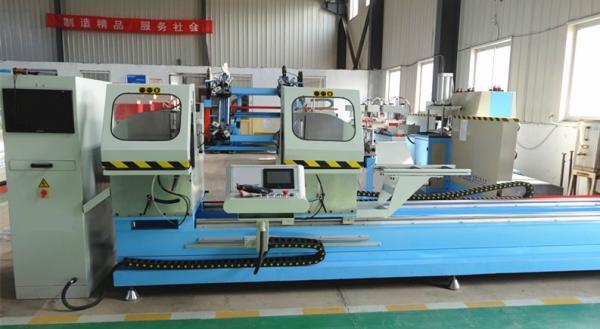 PVC Window and Door Machinery CNC Double Mitre Saw Processing Equipment