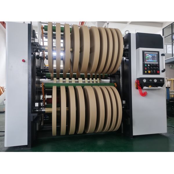 Automatic Slitter Rewinder for Paper Straw with Duplex Rewind