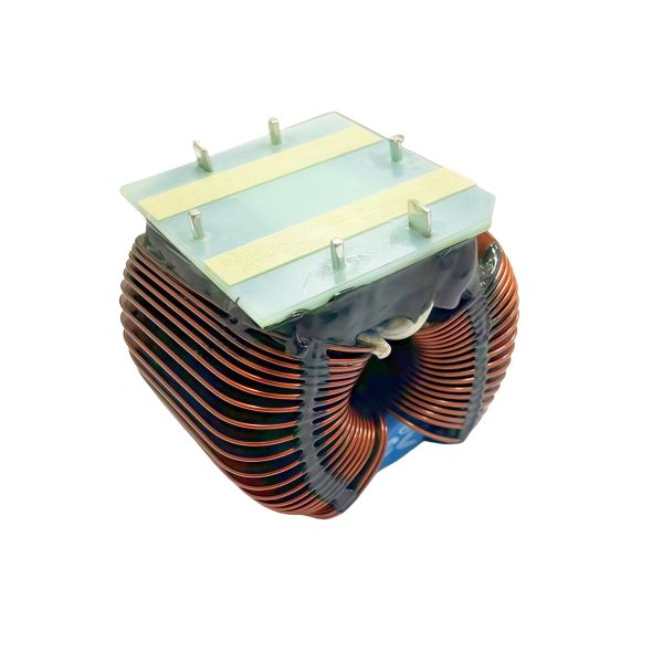 Photovoltaic Inverter Ring Inductor Flat Copper Wire High-current Inductor Coil