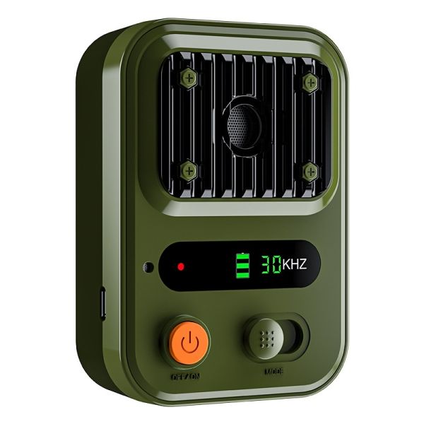 High-Power Portable Smart IPX5 Waterproof Ultrasonic Electronic Dog Repellent New Rechargeable Anti-Bite Trainer Bark Control