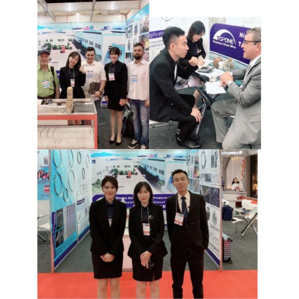 RosH Certified 1.2mm 304 Stainless Steel Spring Wire with Bright Coating and Soap-coated Finish