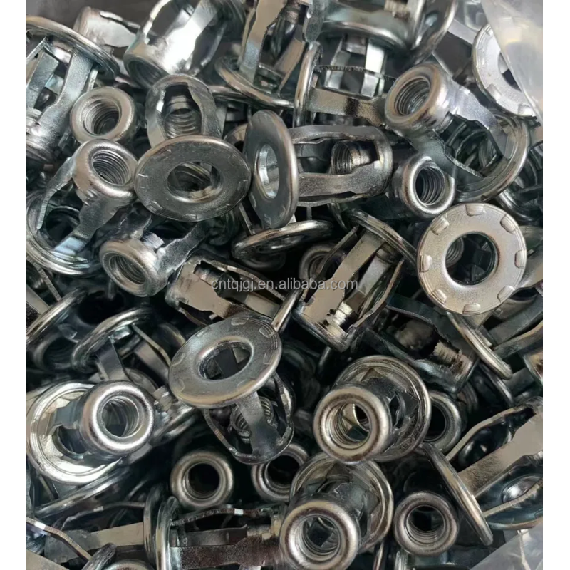 Galvanized Metric Measurement System Steel Flange Head Nut Blind Threaded Inserts Nutserts Molly Jack Rivet Nut for Hollow Wall Sleeve