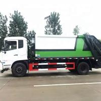 Chinois Dongfeng 12m3 compacteur camion poubelle déchets concasseur de déchets camion 4x2