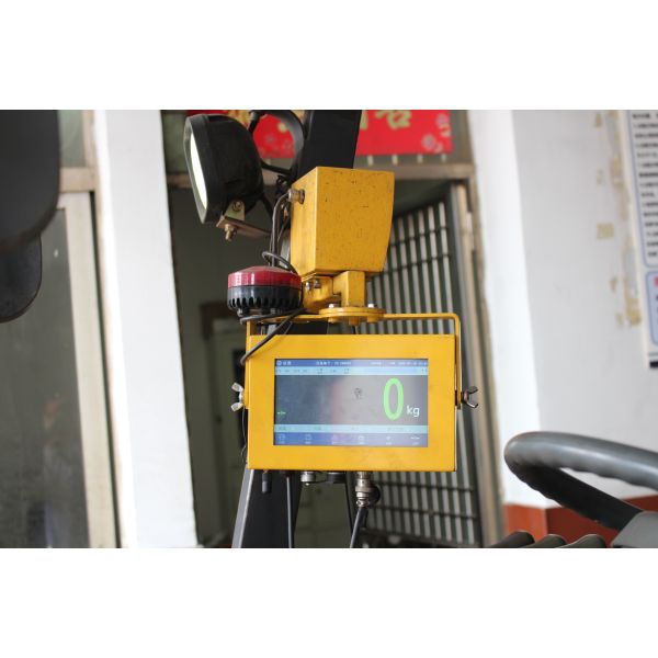 3.5 Meters Lifting Height Fork Truck Scales Forklift Scale For Warehousing