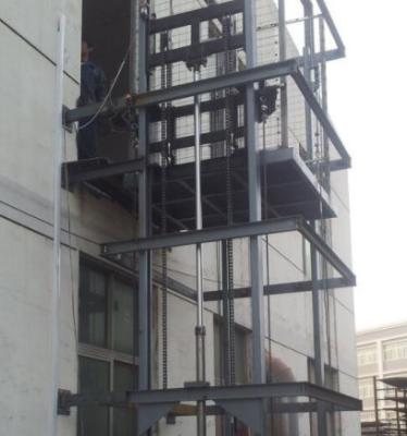 2000KG Commercial Glass Elevators 0.3m/s Home Hydraulic Lift