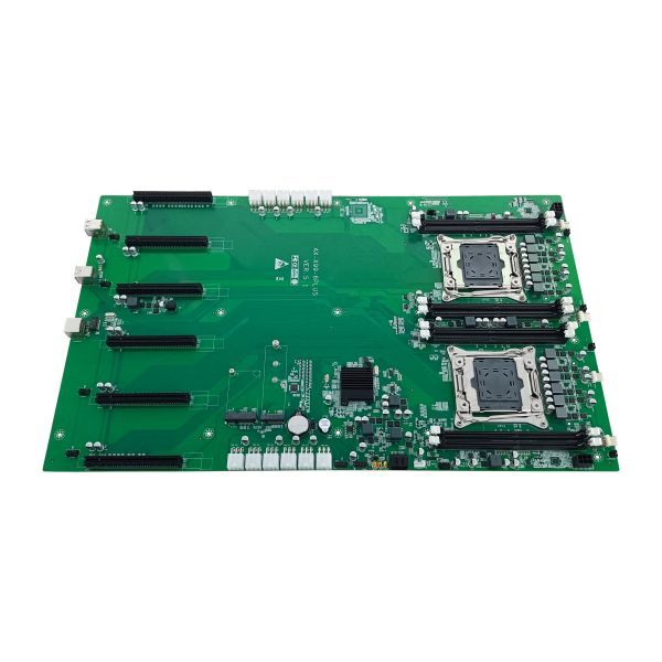 X99-6PLUS-V5.1 Bitcoin Motherboard Single LAN C612 Chipset Four channels DDR4