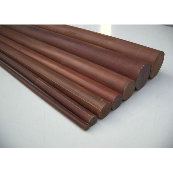 Smooth Nylon Plastic Rod with 10KV Breakdown Voltage and 78Mpa Tensile Strength