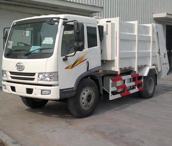 Caminhão 7100x2250x2750mm do compressor do lixo da compressão de FAW 4x2 J5K 7CBM