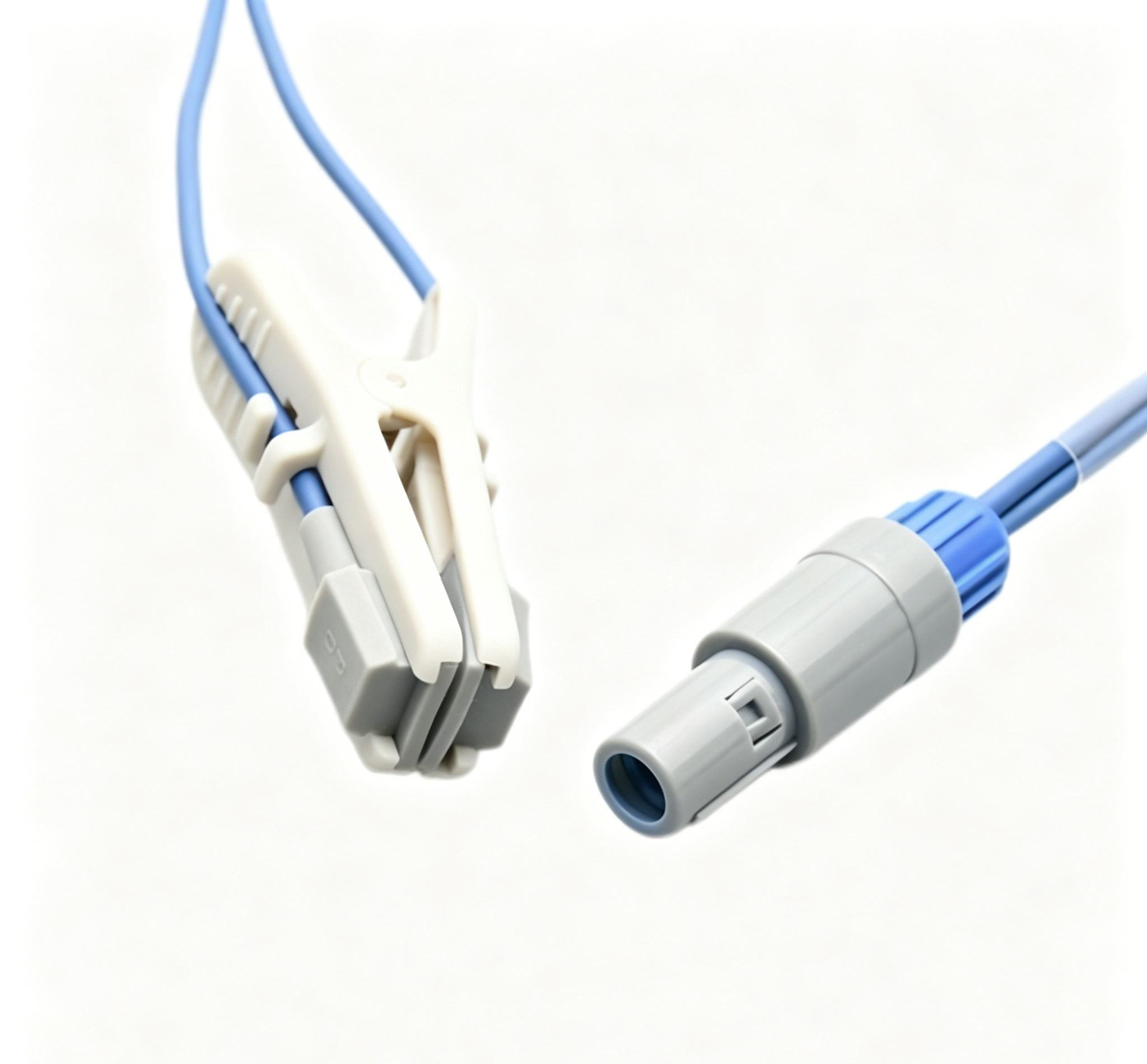 2.8m Reusable SpO2 Sensor 6 Pin Veterinary SpO2 Sensor Compatible Mindray